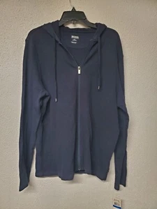 Jacket with Hood - Men - Michael Kors - Midnight Blue - New w/Tags - Size XL - Picture 1 of 5
