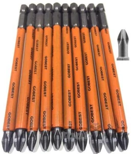 GOBEST RUTSCHFESTER Schraubendreher Bits 10er Set, lange Reichweite 110 oder 150 mm, PH oder PZ - Bild 1 von 3