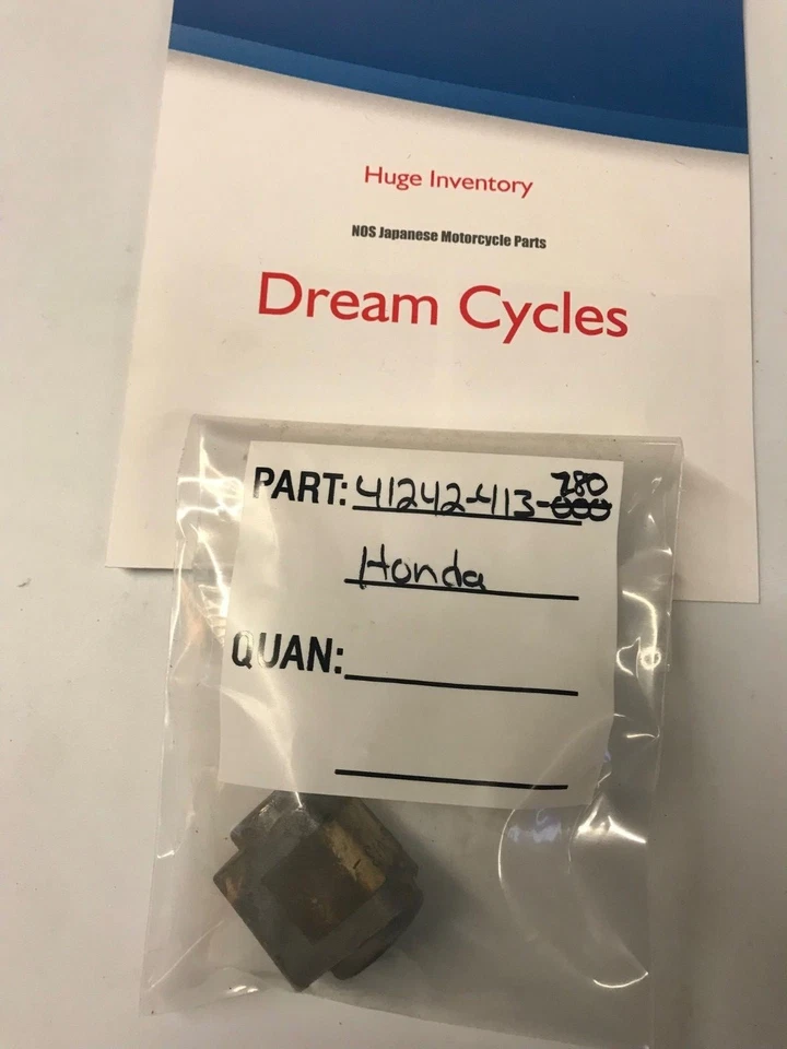 HONDA CM400 CB400 CB450 HAWK RR. COLLAR AMORTIGUADOR DE RUEDAS 41242-413-780 NOS OEM Foto 1 de 1