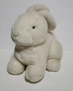 10" VINTAGE ENESCO WHITE BUNNY RABBIT  STUFFED ANIMAL PLUSH TOY  - Picture 1 of 6