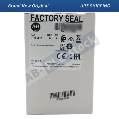 Brand New Sealed 1794-OE12 Allen-Bradley Flex 12 Point Analog Output Module - Image 1 of 3