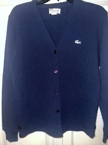 Vintage Womens Haymaker Lacoste Acrylic Cardigan Sweater 38 - Picture 1 of 8