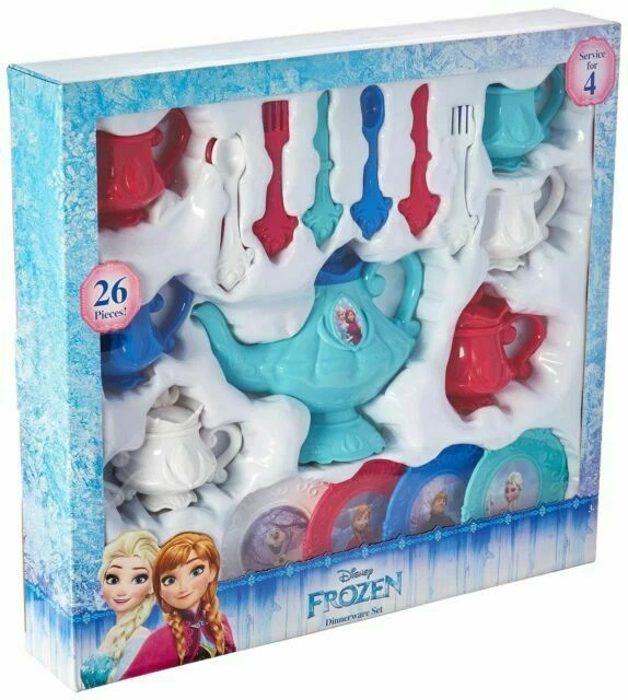 Disney 98914 Frozen Dinnerware Tea Party Set - 26 Piece