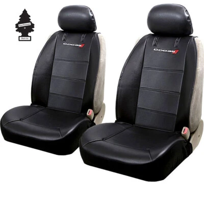 ⭐️⭐️⭐️⭐️⭐Nuevas fundas de asiento de cuero sintético para auto camioneta SUV para Dodge ajuste universal Foto 1 de 4
