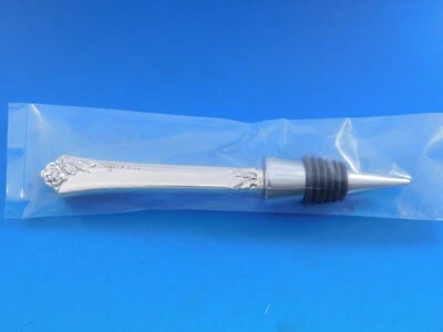 Tapón de botella de plata esterlina Damask Rose de Oneida en punta 6 5/8" hecho a medida Foto 1 de 4