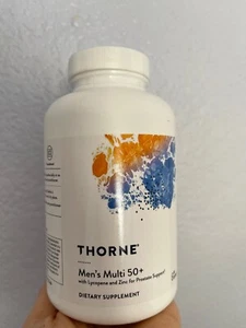 New, Thorne Men’s Multi 50+ with Lycopene and Zinc for Prostate. ** New UPGRADE - Picture 1 of 4