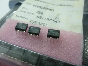 10 pieces ST25C02AB1 = 24C02 2K SERIAL I²C BUS EEPROM DIP8 NEU NEW ~ - Picture 1 of 8