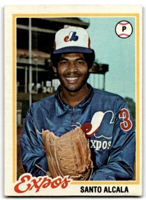 1978 Topps Santo Alcala . Montreal Expos #321 - Image 1 of 2