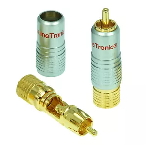 1 Stück Premium SunshineTronic Cinchstecker schraubbar bis 7,5mm # 1 Stück - Picture 1 of 1