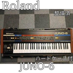 Roland JUNO-6 Synthesizer | Serviced | Fully Working | Hard Case | Vintage Japan - Picture 1 of 11