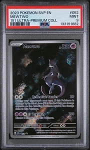 PSA 9 2023 POKEMON SVP EN-SV BLACK STAR PROMO 052 MEWTWO 151 UPC 💫💎 - Bild 1 von 2