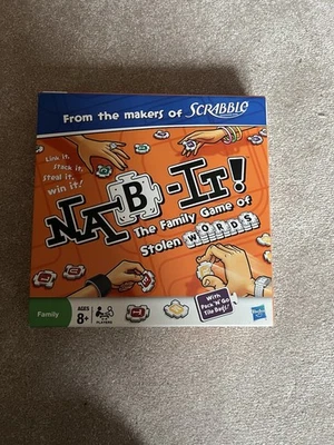 Hasbro NAB-IT Family Board Game Scrabble Alternative - Image 1 of 2