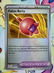 Haban Berry (Poke Ball Pattern) 111/131 Prismatic Evolutions Holo - Picture 1 of 1