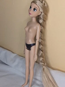 Disney Store Rapunzel Special Edition NUDE Doll EXTRA LONG Blonde Hair BRAND NEW - Picture 1 of 16