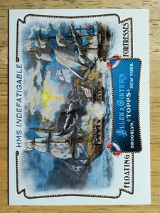 2011 Topps Allen and Ginter Floating Fortresses #FF6 HMS Indefatigable - Bild 1 von 2
