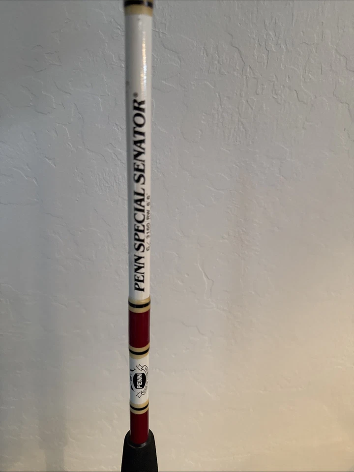 PENN SPECIAL SENATOR 6/0 50-80 Lbs 6'6" 3290 RF BIG GAME FISHING ROD - Image 1 of 4