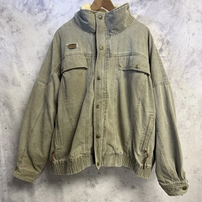 Vintage Columbia 3-in-1 Canvas Sherpa Jacket Mens XL 30x26.5 - Изображение 1 из 4