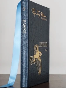 Easton Press Hawks of North America • Roger Tory Peterson Leather Field Guide - Picture 1 of 11