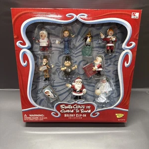 Santa Claus Is Coming To Town Holiday Clip-On Collection NEW IN BOX - Picture 1 of 17