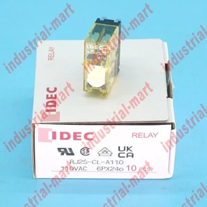 10PC NEW IDEC Relay RJ2S-CL-A110 110VAC Quality assurance - Picture 1 of 5