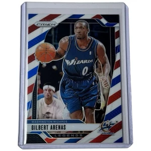 2024-25 Panini Prizm - Legends Gilbert Arenas #275 Red White & Blue Prizm - Picture 1 of 2