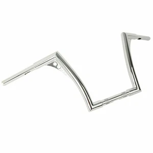14" Rise Handlebars Motorcycle Ape Hangers Fit For Harley Touring Road King - Picture 1 of 11