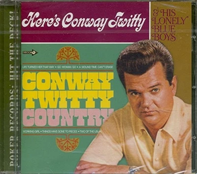 Conway Twitty - Conway Twitty Country / Heres Conway ... - Conway Twitty CD O4VG - Image 1 of 2