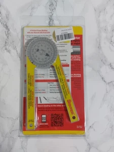 Starrett 505P 7 Inch Plastic Pro-Site Protractor Dial Reading Mitre Measuring - Picture 1 of 2