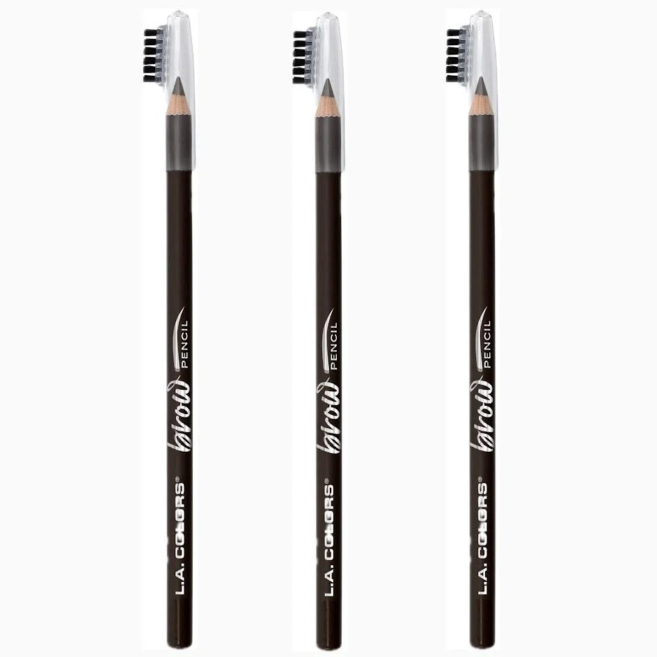 洛杉矶 COLORS On Point眉笔带帽,巧克力,0.06 液量盎司 - 3 包 — 第 1/1 张图片