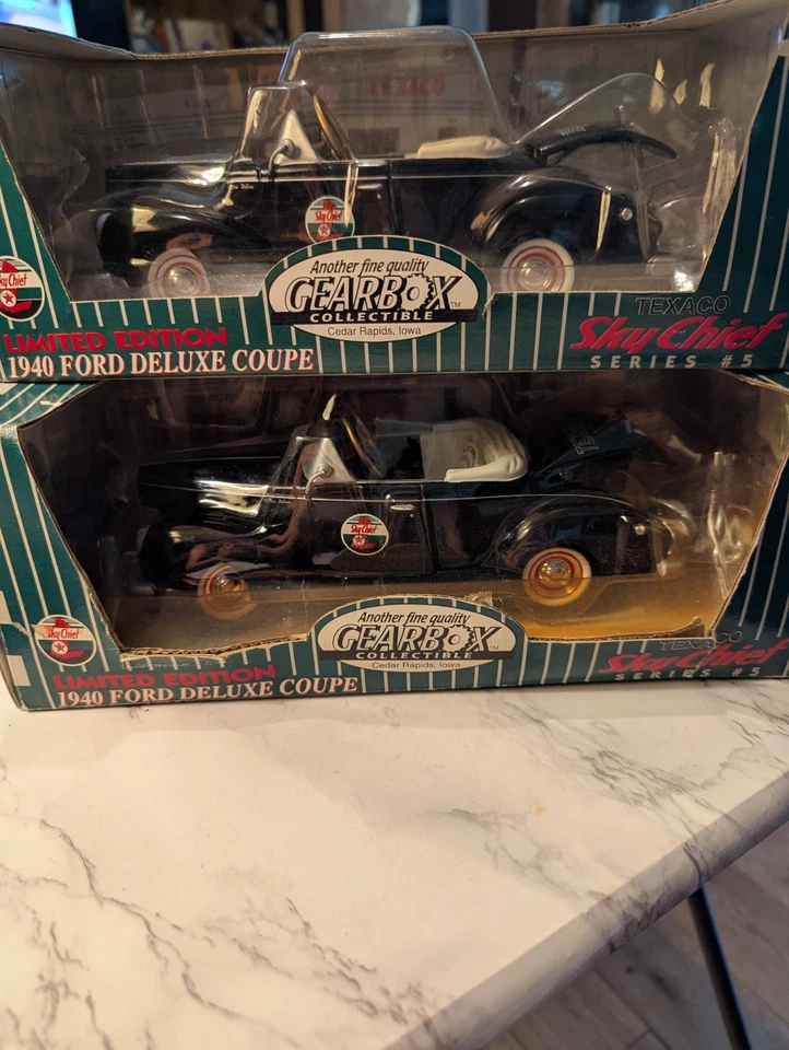 First Gear 1940 Texaco Fire Chief, Ford Deluxe Coup. - Imagem 1 de 1