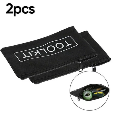 2Pack Lightweight Waterproof Oxford Cloth 600D Zipper Tools Storage Bag - Image 1 of 4