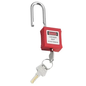 Nylon PA Tagout Lock Set 5 Waterproof Beam Locks with Anti Mis Pulling Features - Picture 1 of 12