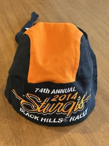 Sturgis Black Hills Rally 2014 Harley Motorcycle Biker Doo Rag Bandana Skull Cap - Picture 1 of 5