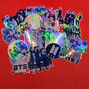 ✨ BTS Holografisches Sticker Set - 17 Stück ✨ - Bild 1 von 2
