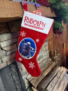 NEW RUDOLPH THE RED-NOSED REINDEER BUMBLE CHRISTMAS STOCKING - Picture 1 of 1