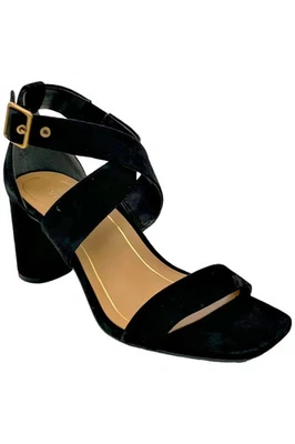 Vionic Women's Zinfandel Block Heel Black Suede - Image 1 of 3