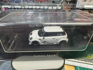 AURORA MODEL LBWK MINI COOPER LIMITED 499 UNITS WHITE #231 - Hard to Find - Picture 1 of 4