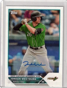 Topps Pro Debut Jordan Westburg 2023 automático novato radiocontrol - Imagen 1 de 1