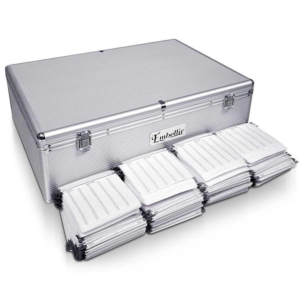 Embellir CASECD1000SL Aluminium CD/DVD Storage Case