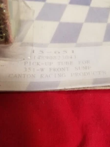 Ford 351-W OIL PUMP P/U - Canton Racing - Bild 1 von 3