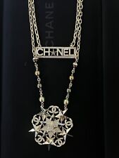 chanel crystal choker necklace