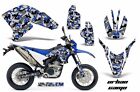 Dirt Bike Decal Graphics Kit Wrap For Yamaha Wr250r Wr250x 2007 2016 Urban Blue