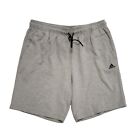 Adidas Grey Cotton Gym Sports Shorts Uk Men's Size 2Xl W38 Cc192
