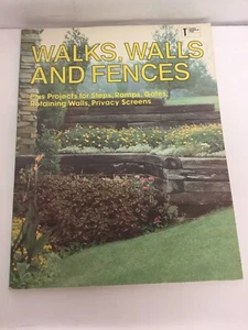 Walks, Walls and Fences by James E. Russell (1981, Paperback) - Picture 1 of 3