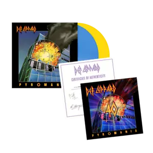 ️🔥Def Leppard Pyromania 40° anniversario vinile 2LP AUTOGRAFATO COA sigillato ️🔥 - Foto 1 di 4