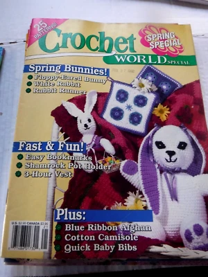 CROCHET WORLD MAGAZINE SPRING SPECIAL 25 PATTERNS - Image 1 of 2