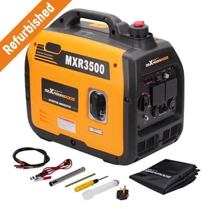 Petrol Portable Generator Inverter 3000W- 3300W Outdoor Power Supply Clean Power - Picture 1 of 12