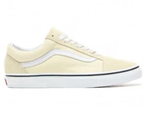NIB Vans Old Skool Vanilla Custard / True White VN0A38G1VKV- W7 / M5.5 - Picture 1 of 8
