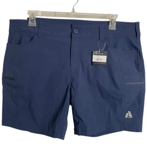 Eddie Bauer Donna Prima Salita Corto 20W Blu Escursionismo Attivo Asciugatura Rapida Outdoor - Foto 1 di 7