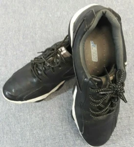 Scarpe da golf FootJoy da uomo taglia 8 M Superlites in pelle nera a punta morbida FJ 8014 - Foto 1 di 12